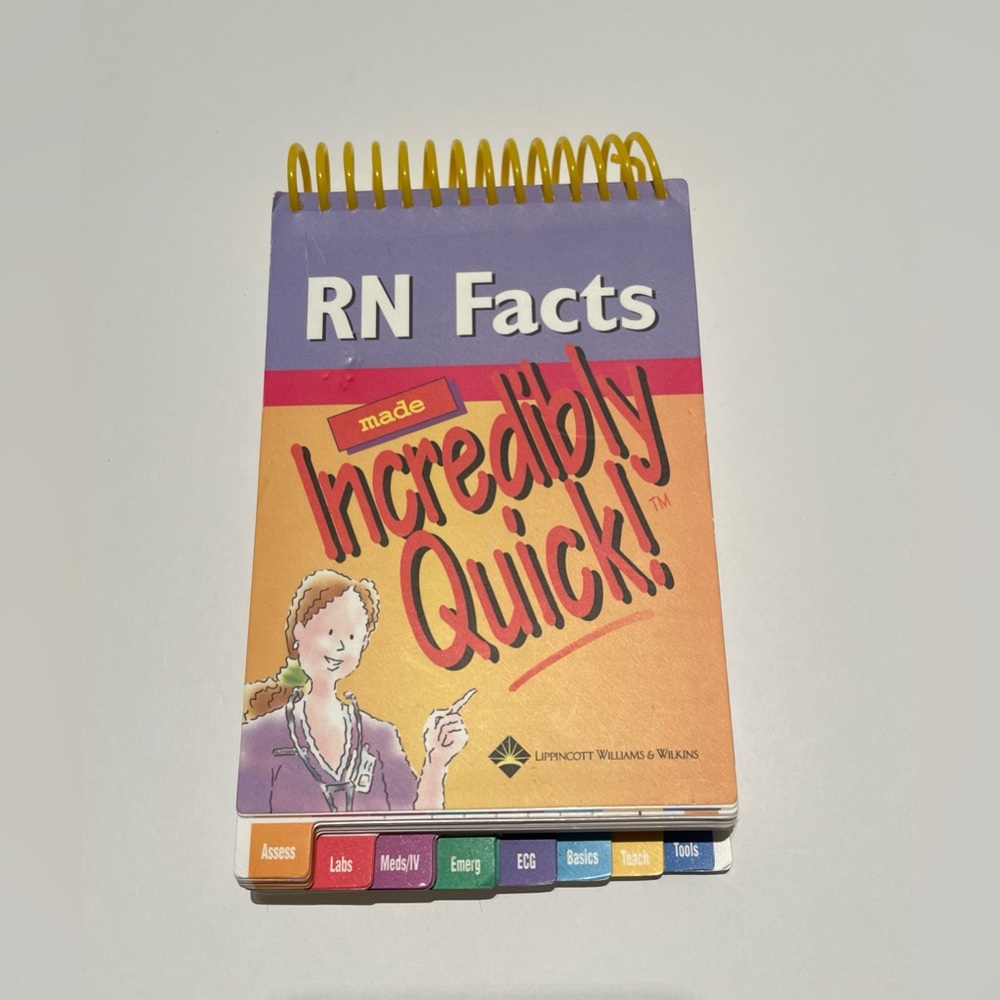 RN Facts Made Incredibly Quick- Reference Guide for Nurses and Nursing Students